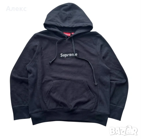 supreme x Swarovski hoodie 