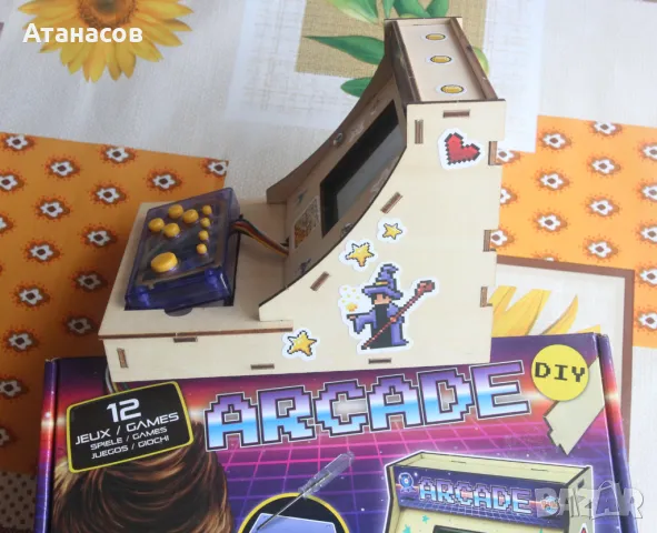 Аркадна игра 8 битова за сглобяване, снимка 4 - Други игри и конзоли - 47291382