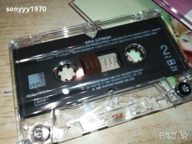 заявена-GINA G/FRESH-ORIGINAL TAPE 0606251057, снимка 4 - Аудио касети - 50571210