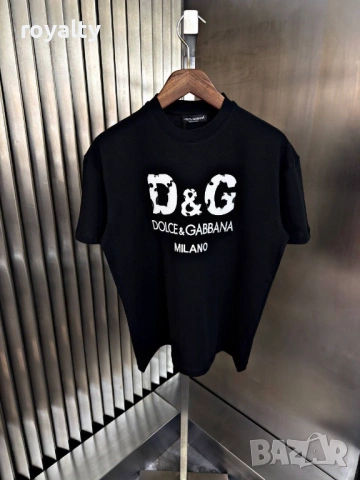Dolce & Gabbana Мъжка Тениска Два Цвята Нови Реални Снимки , снимка 7 - Тениски - 53302024