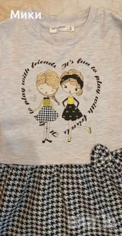 Детски рокли 86-92см и 98 - 110 см, снимка 12 - Детски рокли и поли - 49733248