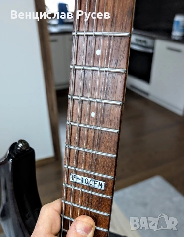 ESP LTD F-100FM, 2006, Indonesia, снимка 4 - Китари - 53138466