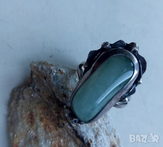 сребърен пръстен , снимка 2 - Пръстени - 51716455