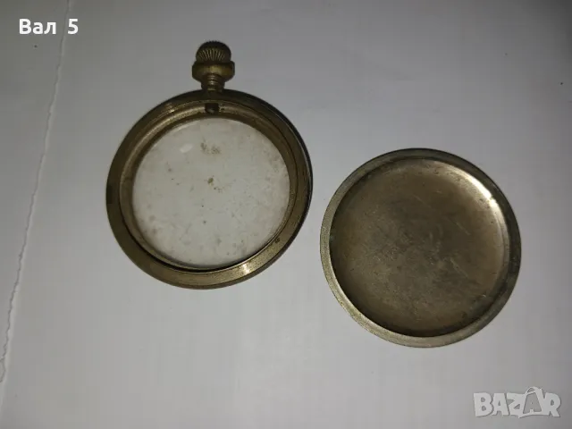 Корпус с капаци за стар джобен часовник Бижута, Часовници Джобни часовници, снимка 3 - Антикварни и старинни предмети - 48471738