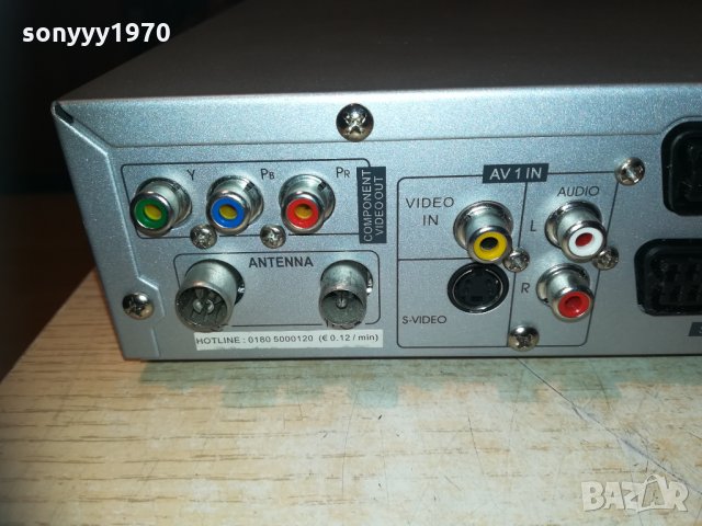 TEVION DRW-1605HDD HDD/DVD RECORDER-ВНОС GERMANY, снимка 16 - Плейъри, домашно кино, прожектори - 30261616