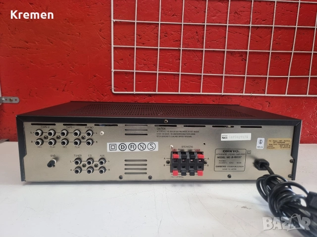 Усилвател ONKYO A 8037, снимка 5 - Ресийвъри, усилватели, смесителни пултове - 53972230