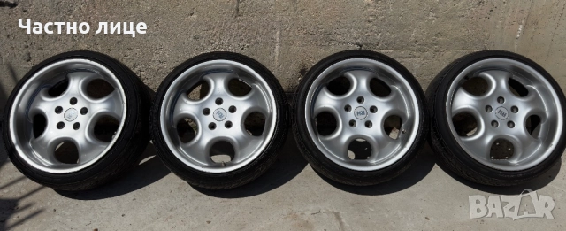 Джанти с гуми RH 17 8J ET60 5х112, снимка 4 - Гуми и джанти - 51648168