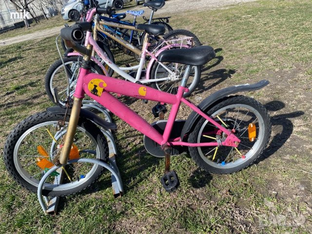 Детско розово колело 16 цола
