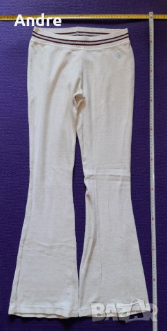 Панталон - Zara, бял, плюш, снимка 4 - Спортни екипи - 30374567