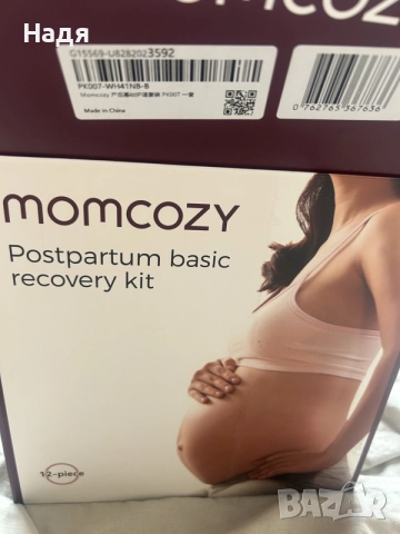 Momcozy след родилен комплет +гребенче за по-слаби контракции