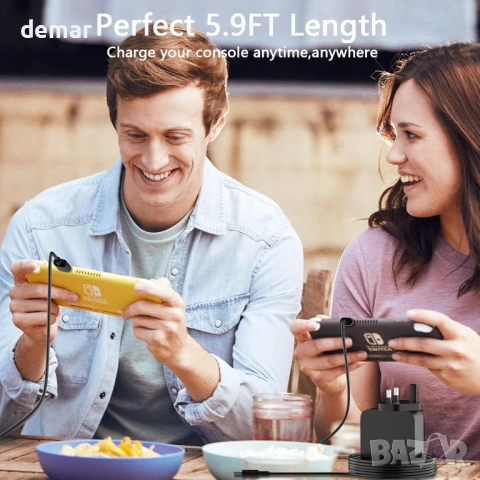 65W USB C зарядно устройство за Microsoft Surface Pro Х 11 10 9 8 7+ 7, снимка 8 - Друга електроника - 51263034