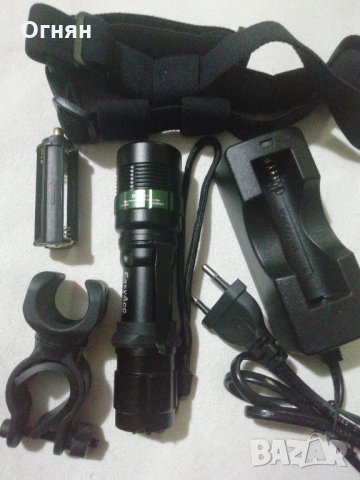 Фенерче Easy Acc RoHS със ЗУМ и зарядно, снимка 2 - Къмпинг осветление - 34478613