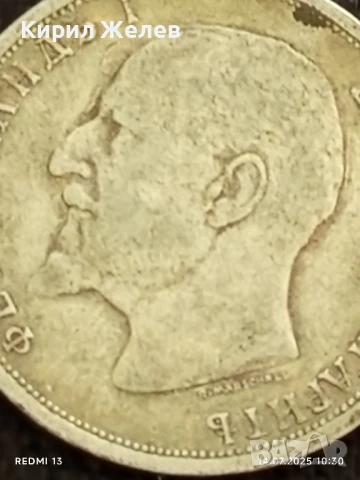 Сребърна монета 1 лев 1913г. Царство България Цар Фердинанд първи за КОЛЕКЦИЯ 41934, снимка 12 - Нумизматика и бонистика - 51012947