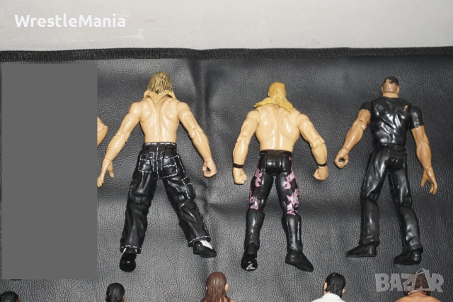 16 Кеч Фигури The Rock/Chris Jericho/Cryme Tyme/Jeff Hardy/Alberto Del Rio/Wade Barret/Rusev, снимка 11 - Колекции - 51856124