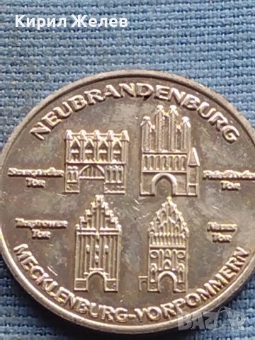 Стар рядък плакет NEUBRANDENBURG рядък за КОЛЕКЦИОНЕРИ 30203, снимка 5 - Други ценни предмети - 42727189