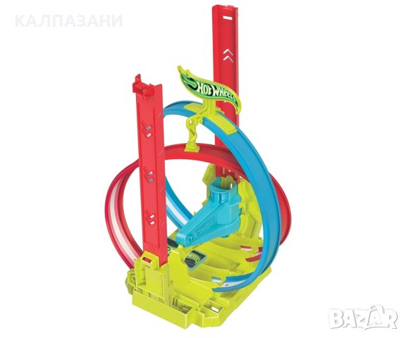 Hot Weels Neon Speeders - Комплект писта с лазерни каскадьорски колички HPC05 /ОНЛАЙН/, снимка 5 - Коли, камиони, мотори, писти - 42199264