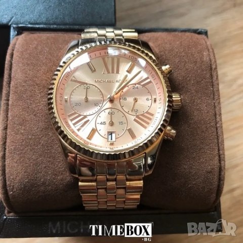 Michael Kors MK5569 Lexington Chronograph. Нов дамски часовник, снимка 5 - Дамски - 38810009