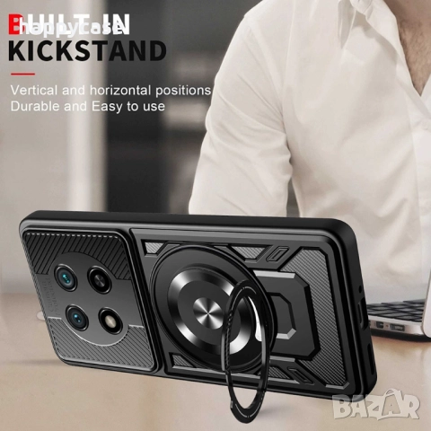 Honor Magic 8 Lite / RUGGED MAGSAFE Удароустойчив кейс калъф гръб с пръстен, снимка 11 - Калъфи, кейсове - 52842582