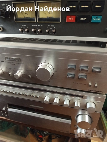 УСИЛВАТЕЛ НЕК В ДОБРО СЪСТОИАНИЕ ПЕРФЕКТЕН, снимка 3 - Ресийвъри, усилватели, смесителни пултове - 52849848