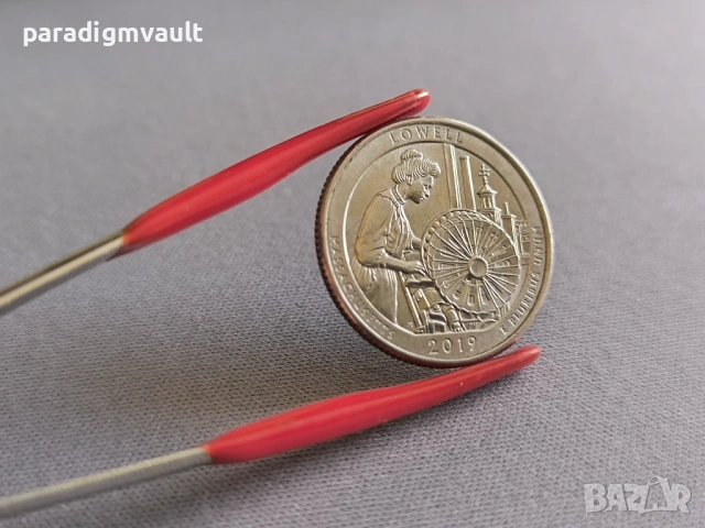 Монета - САЩ - 1/4 (четвърт) долар (парк Лоуел) | 2019г.