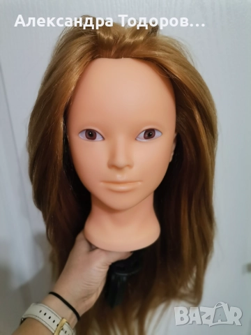 Тренировъчна глава за прически , снимка 1