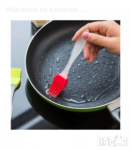  СИЛИКОНОВА ШПАТУЛА ИЛИ ЧЕТКА - код 1740, снимка 8 - Прибори за хранене, готвене и сервиране - 34267720