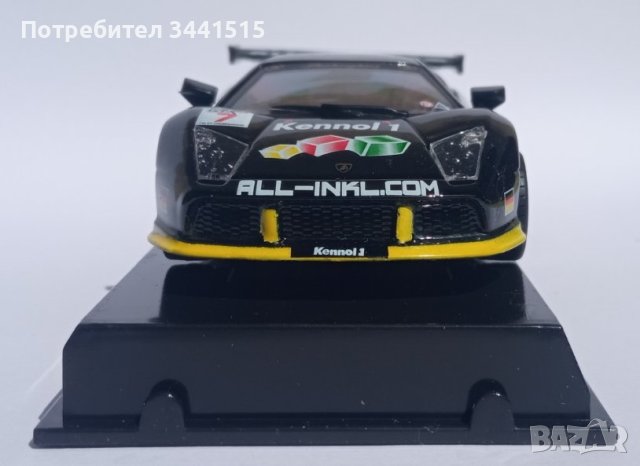 BBurago Race мащаб 1/43 Lamborghini Murciélago GT, снимка 4 - Колекции - 38474830