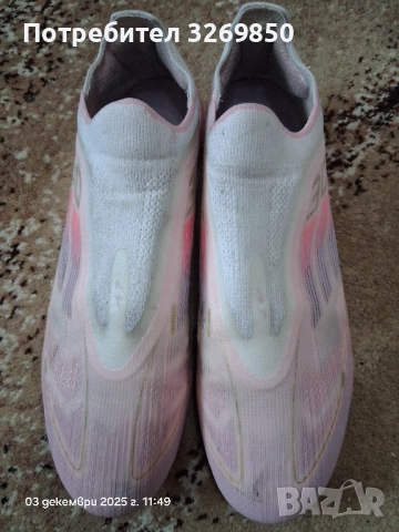 Бутонки Adidas F50 Elite Lamine Yamal LL FG - номер 43 ( 28 см.)розово, снимка 2 - Футбол - 52026309