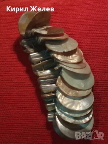 ПРЕКРАСНА ЛЯТНА / ПЛАЖНА ГРИВНА от ПЛОЧКИ НАТУРАЛЕН КРАЛСКИ СЕДЕФ ХЕНД МЕЙД БИЖУ 63361, снимка 8 - Гривни - 47217771