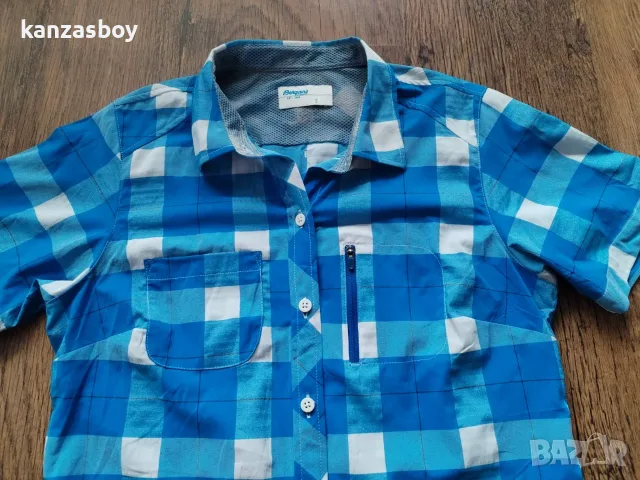 bergans of norway jondal lady shirt - дамска стреч риза КАТО НОВА С, снимка 3 - Ризи - 55830331