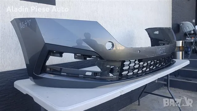 Предна броня Skoda Octavia 4 година 2020 2021 2022 2023 код 5E3807221 , снимка 5 - Аксесоари и консумативи - 49538046