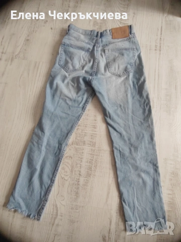 Дънки с висока талия, размер С, снимка 6 - Дънки - 54217064