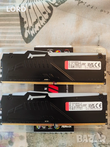 Рам памет Kingston FURY Beast RGB 32GB (2 x 16GB) DDR5 6000MT/s CL30 | KF560C30BBEAK2-32 - Гаранция!, снимка 3 - RAM памет - 53133256