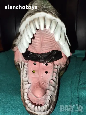 Силиконова маска на Динозавър Тиранозавър Рекс Indominus, снимка 7 - Играчки за стая - 35201989