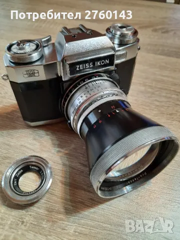 Фотоапарат ZEISS IKON Contaflex 2 обектива Carl Zeiss, снимка 7 - Фотоапарати - 49878774