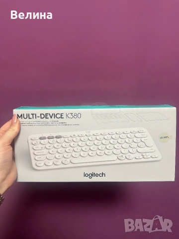 Безжична клавиатура Logi k380