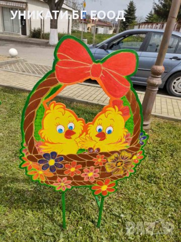 Великденски фигури за оцветяване и декупаж, снимка 4 - Декорация за дома - 37722266