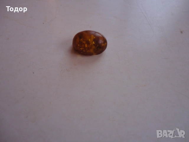 Камък кехлибар за пръстен , снимка 3 - Пръстени - 52849677