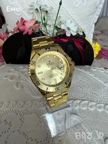 Нов Rolex – Стилен Дамски, Мъжки часовник, подходящ за двата пола., снимка 2 - Луксозни - 55777352