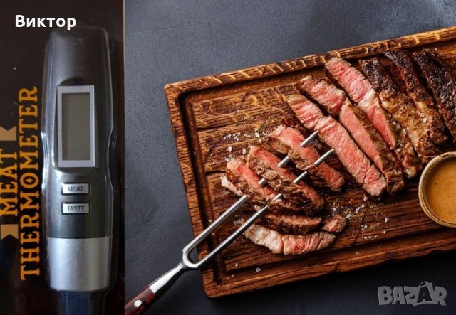 Дигитален термометър за барбекю Big jeff bbq meat thermometer, снимка 3 - Барбекюта - 30871222