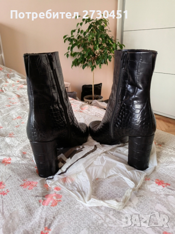 Кожени боти Musette, снимка 5 - Дамски боти - 44792618