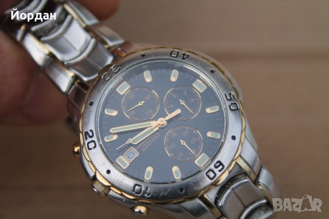 Мъжки Японски часовник ''Citizen 0510''  хронограф, снимка 7 - Мъжки - 54150053