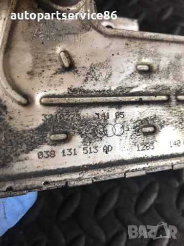 Охладител на EGR клапан за Skoda Octavia 1.9 TDI (2002-2008) 038131513AD, снимка 2 - Части - 54267365