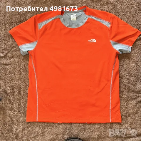 The North Face FlashDry – спортна тениска, оранжева