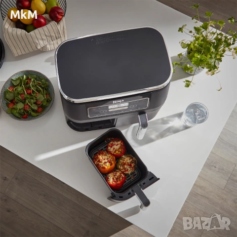Уред за здравословно готвене NINJA Foodi AF300 DUAL ZONE, снимка 9 - Фритюрници - 53209086