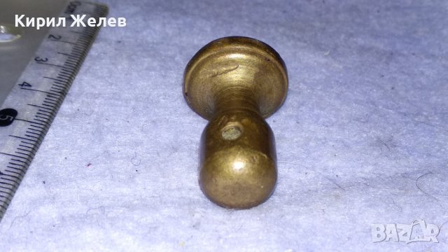 СТАР ЦАРСТВО БЪЛГАРИЯ или РАНЕН СОЦ Рядък БРОНЗОВ СЛУЖЕБЕН ПЕЧАТ за ПЛОМБИРАНЕ 34235, снимка 9 - Колекции - 39065458