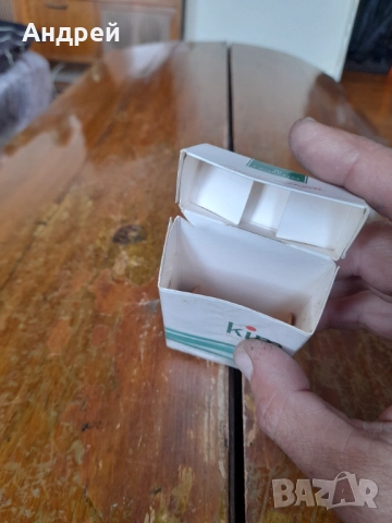 Кутия от цигари Kim, снимка 6 - Колекции - 52940620