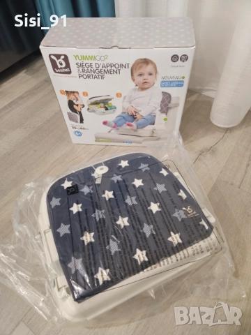 Нова преносима седалка за хранене на бебе, снимка 2 - Прибори, съдове, шишета и биберони - 52805336