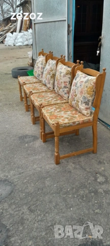 Столове-масив-4бр.№013, снимка 2 - Столове - 54003870