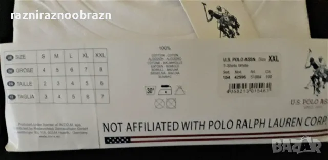 Тениска U.S. POLO ASSN-XXL,  комплект от 2 броя, снимка 5 - Тениски - 49702101